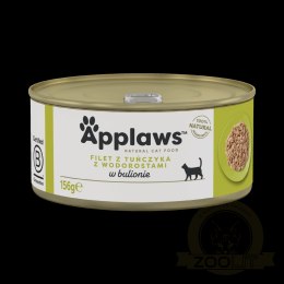 APPLAWS Tuna Fillet With Seaweed In Jelly Tin 156g