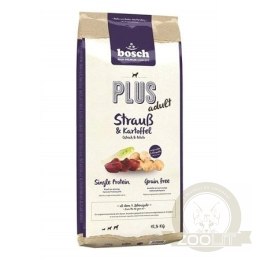 BOSCH Plus Adult Struś & Ziemniaki 12,5kg