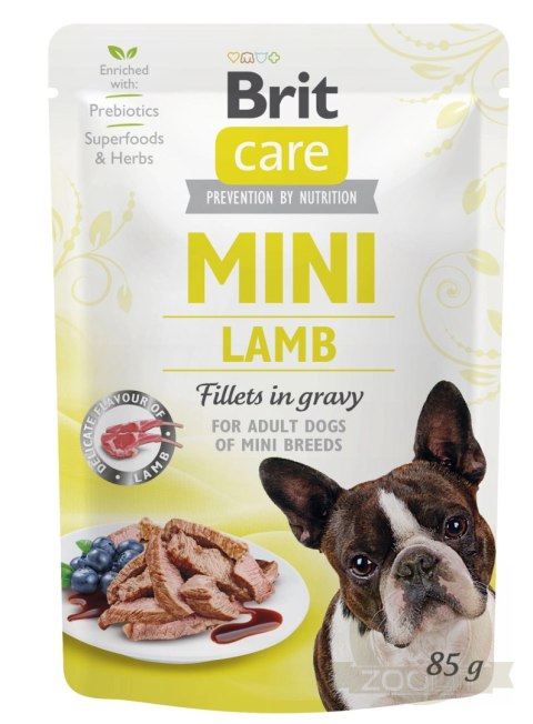Brit Care Mini Lamb Filety Z Jagnięciną 85g Brit Care Mini Lamb Filety Z Jagnięciną 85g