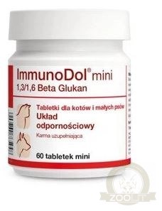 Dolfos Immunodol Mini Cat/Dog 60 Tabletek Dolfos Immunodol Mini Cat/Dog 60 Tabletek