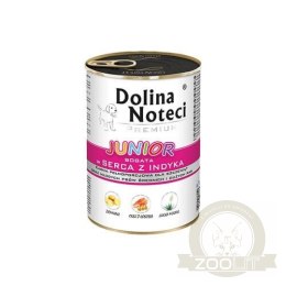 Dolina Noteci Premium Junior Bogata W Serca Indyka 400g