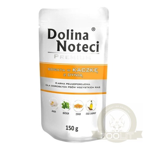 Dolina Noteci Premium Kaczka Z Dynią 150g Dolina Noteci Premium Kaczka Z Dynią 150g