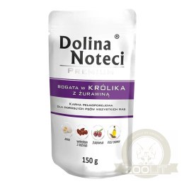 Dolina Noteci Premium Królik Z Żurawiną 150g