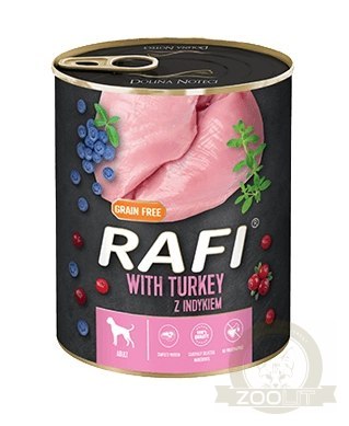 Dolina Noteci Rafi Z Indykiem 800g Dolina Noteci Rafi Z Indykiem 800g