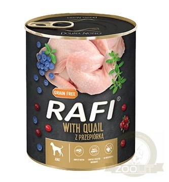 Dolina Noteci Rafi Z Przepiórką 800g Dolina Noteci Rafi Z Przepiórką 800g