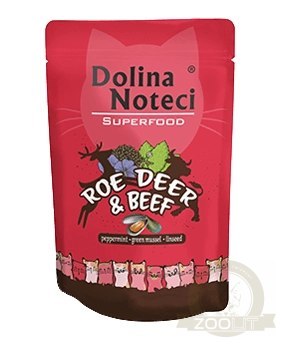 Dolina Noteci Superfood Sarna I Wołowina 85g Dolina Noteci Superfood Sarna I Wołowina 85g
