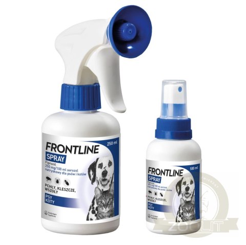 FRONTLINE Spray Dla Psów I Kotów 250ml FRONTLINE Spray Dla Psów I Kotów 250ml
