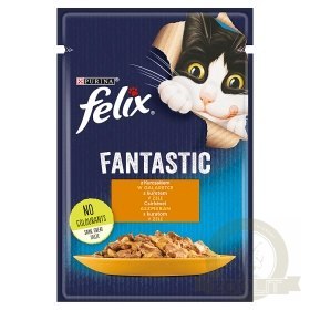 Felix Fantastic Kurczak W Galaretce 85g Felix Fantastic Kurczak W Galaretce 85g