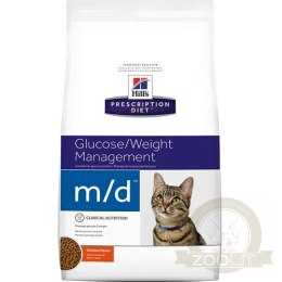 Hill's PD Prescription Diet Feline m/d Kurczak 1,5kg