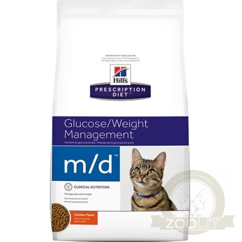 Hill's PD Prescription Diet Feline m/d Kurczak 1,5kg Hill's PD Prescription Diet Feline m/d Kurczak 1,5kg