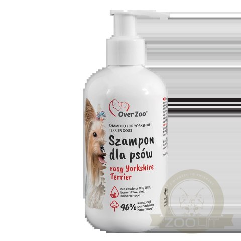 OVER ZOO Szampon Dla Psów Rasy Yorkshire Terrier 250ml OVER ZOO Szampon Dla Psów Rasy Yorkshire Terrier 250ml