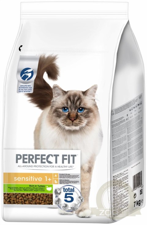 PERFECT FIT Sensitive 1+ Z Indykiem 7kg PERFECT FIT Sensitive 1+ Z Indykiem 7kg