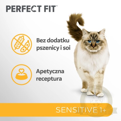 PERFECT FIT Sensitive 1+ Z Indykiem 7kg PERFECT FIT Sensitive 1+ Z Indykiem 7kg