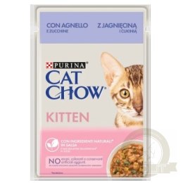 Purina Cat Chow Kitten Karma Z Jagnięciną I Cukinią W Sosie 85g