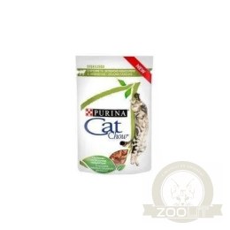 Purina Cat Chow Sterilised Karma Z Jagnięciną i Zieloną Fasolką W Sosie 85g