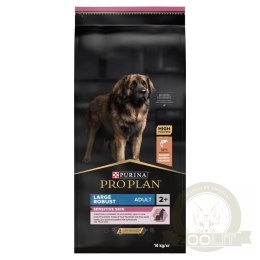 Purina Pro Plan Large Adult Robust Optiderma Łosoś Z Ryżem 14kg