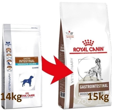 ROYAL CANIN Gastrointestinal Moderate Calorie 15kg ROYAL CANIN Gastrointestinal Moderate Calorie 15kg