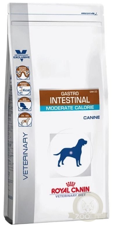 ROYAL CANIN Gastrointestinal Moderate Calorie 15kg ROYAL CANIN Gastrointestinal Moderate Calorie 15kg
