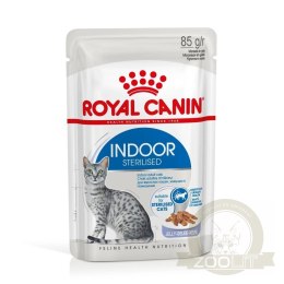 ROYAL CANIN Indoor Sterilised W Galaretce 12x85g