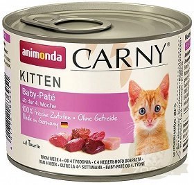 Animonda Cat Carny Kitten Baby Pate 200g Animonda Cat Carny Kitten Baby Pate 200g