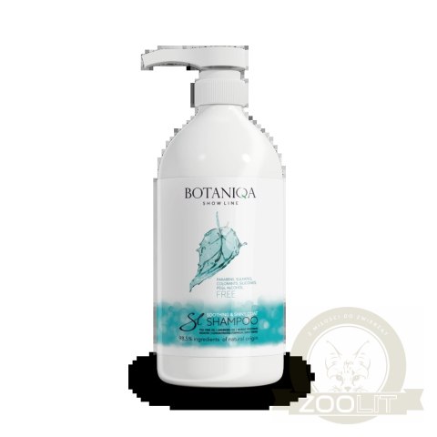 BOTANIQA Soothing & Shiny Coat Shampoo Szampon Nabłyszczający 1l BOTANIQA Soothing & Shiny Coat Shampoo Szampon Nabłyszczający 1l