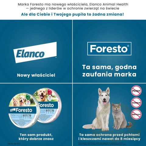 Bayer Foresto Obroża Dla Kotów I Psów 38cm Bayer Foresto Obroża Dla Kotów I Psów 38cm