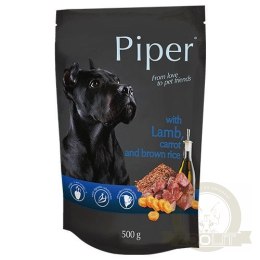Dolina Noteci Piper Dla Psa Z Jagnięciną, Marchewką I Ryżem 500g