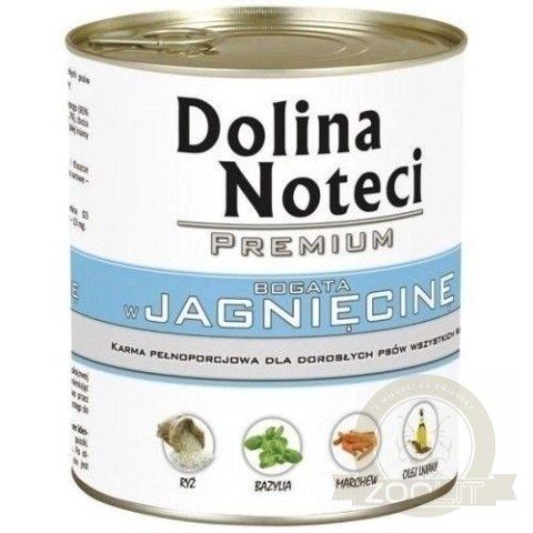 Dolina Noteci Premium Bogata W Jagnięcinę 800g Dolina Noteci Premium Bogata W Jagnięcinę 800g