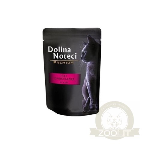 Dolina Noteci Premium Dla Kota Filet Z Piersi Indyka W Sosie 85g Dolina Noteci Premium Dla Kota Filet Z Piersi Indyka W Sosie 85g