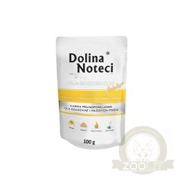 Dolina Noteci Premium Dla Psów Małych Ras Junior Bogata W Żołądki Z Kurczaka Z Wątróbką Cielęcą 100g