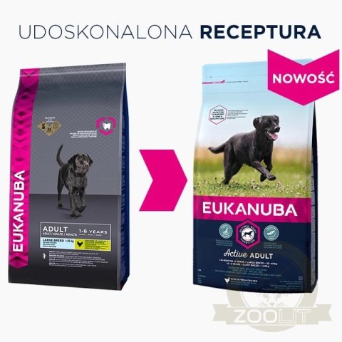 Eukanuba Adult Large Breed Chicken 15kg Eukanuba Adult Large Breed Chicken 15kg