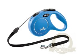 Flexi Smycz New Classic M Linka 5m Do 20kg Niebieska
