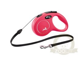 Flexi Smycz New Classic S Linka 5m Do 12kg Czerwona