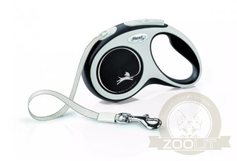 Flexi Smycz New Comfort L Taśma 8m Do 50kg Czarna Flexi Smycz New Comfort L Taśma 8m Do 50kg Czarna