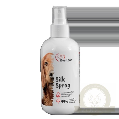 OVER ZOO Silk Spray Płyn Ułatwiający Rozczesywanie Sierści Dla Psa 250ml OVER ZOO Silk Spray Płyn Ułatwiający Rozczesywanie Sierści Dla Psa 250ml