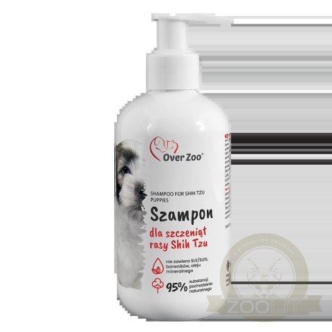 OVER ZOO Szampon Dla Szczeniąt Rasy Shih Tzu 250ml OVER ZOO Szampon Dla Szczeniąt Rasy Shih Tzu 250ml