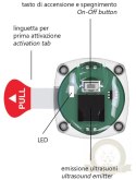 Savifin Srl ZEROZzz FLEXY Odstraszacz Komarów Przezroczysty