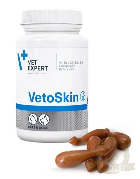 VETEXPERT VetoSkin 90 Kapsułek VETEXPERT VetoSkin 90 Kapsułek