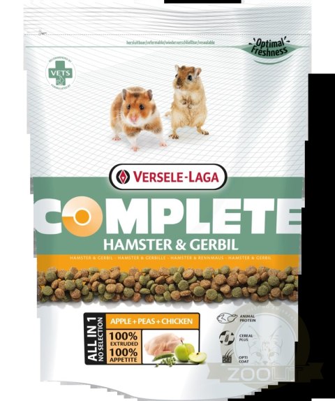 Versele-Laga Hamster&Gerbil Complete - Ekstrudat Dla Chomików 500g Versele-Laga Hamster&Gerbil Complete - Ekstrudat Dla Chomików 500g