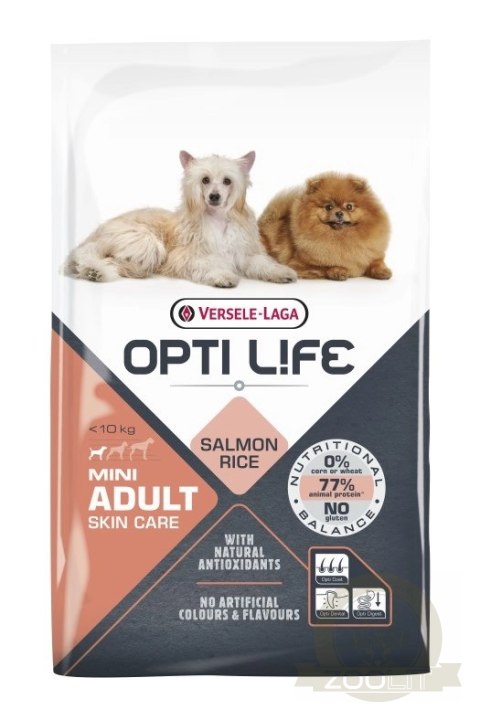 Versele-Laga Opti Life Adult Skin Care Mini Z Łososiem 7,5kg Versele-Laga Opti Life Adult Skin Care Mini Z Łososiem 7,5kg