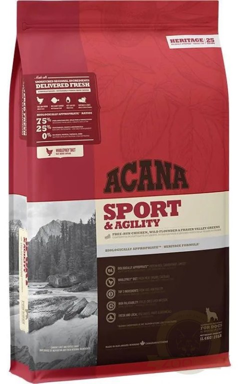 Acana Heritage Sport & Agility 11,4kg Acana Heritage Sport & Agility 11,4kg