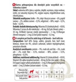 Dolina Noteci Premium Pure Wołowina Z Ryżem Brązowym 800g