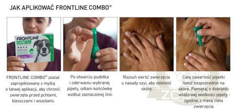 FRONTLINE Combo Spot-On Dla Psa 3x1,34ml FRONTLINE Combo Spot-On Dla Psa 3x1,34ml