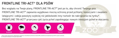 FRONTLINE Tri-Act Dla Psów 3x4ml FRONTLINE Tri-Act Dla Psów 3x4ml