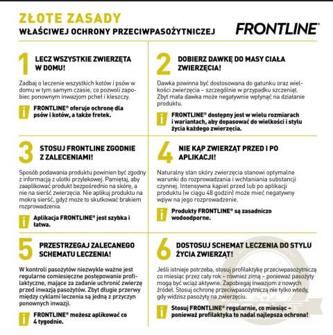 FRONTLINE Tri-Act Dla Psów 3x4ml FRONTLINE Tri-Act Dla Psów 3x4ml
