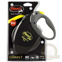 Flexi Smycz Giant Taśma M 8m Do 25kg Neon