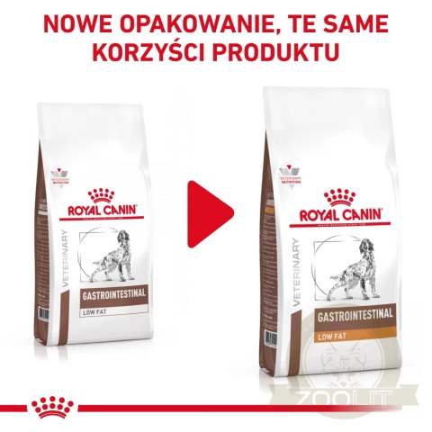 ROYAL CANIN Gastrointestinal Low Fat 12kg ROYAL CANIN Gastrointestinal Low Fat 12kg