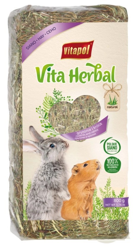 Vitapol Siano Dla Gryzoni Duże 800g Vitapol Siano Dla Gryzoni Duże 800g