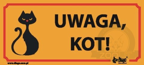 Dingo Tabliczka Ostrzegawcza "Uwaga Kot" Dingo Tabliczka Ostrzegawcza "Uwaga Kot"