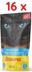 Josera Filet Kurczak Z Łososiem 16x70g